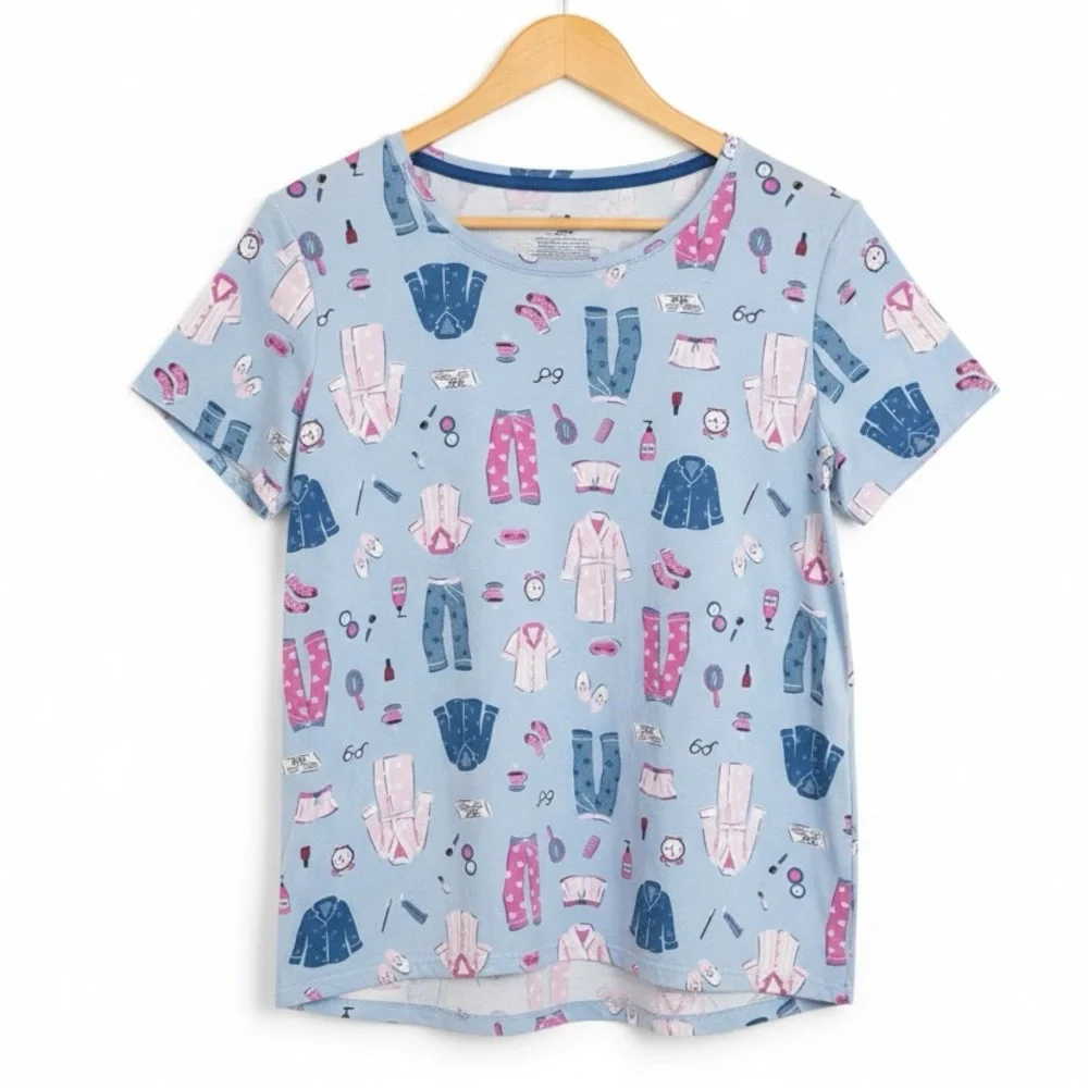 Secret Treasures NWOT Stretchy Short Sleeve Sleep Top
